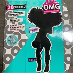 New L.O.L. Surprise OMG Doll- 24K D.J.